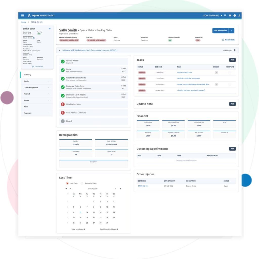 Solv Injury | Injury Management & Reporting Software |HSI SOLV